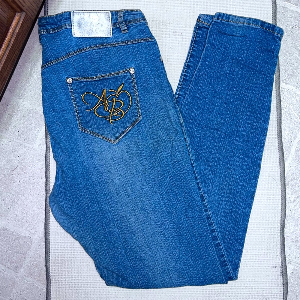 Apple Bottoms Light denim skinny jean- womens size 16